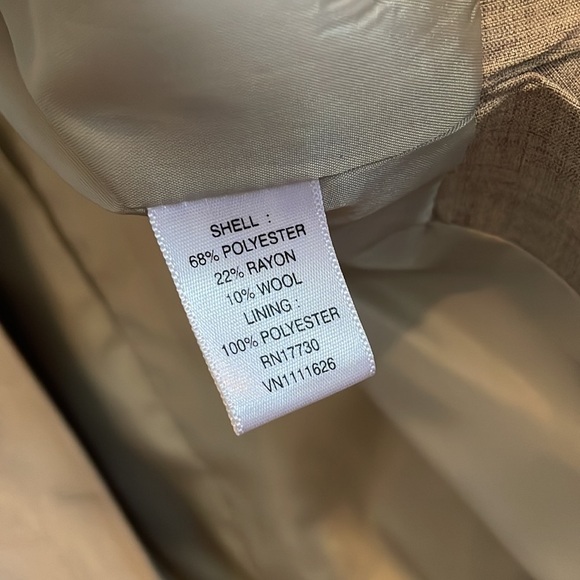 EUC Isaac Mizrahi for Target Nehru Collar Blazer - Picture 6 of 7